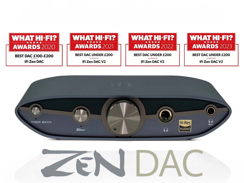 iFi audio ZEN DAC V3 : ממיר DAC ומגבר אוזניות שולחני