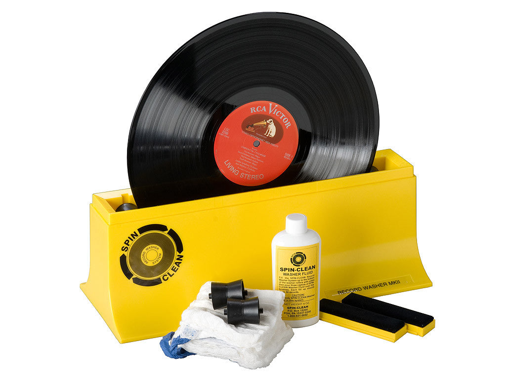 Spin Clean MKII : מכונה ידנית לניקוי תקליטים