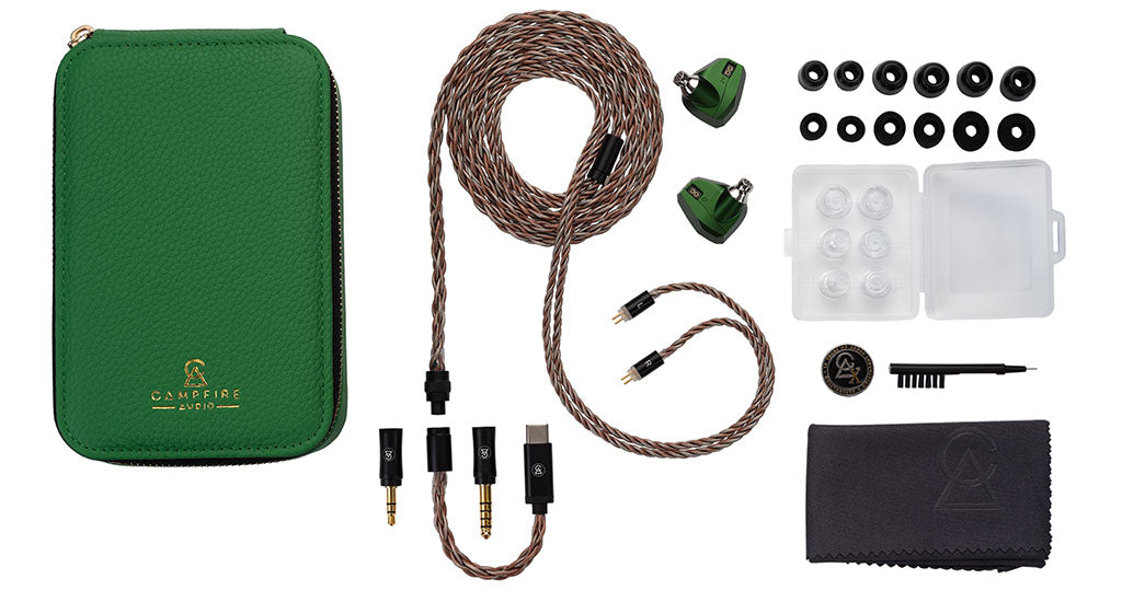 Diagram for Campfire Andromeda 10 :אוזניות IEM עם עשרה דרייברים