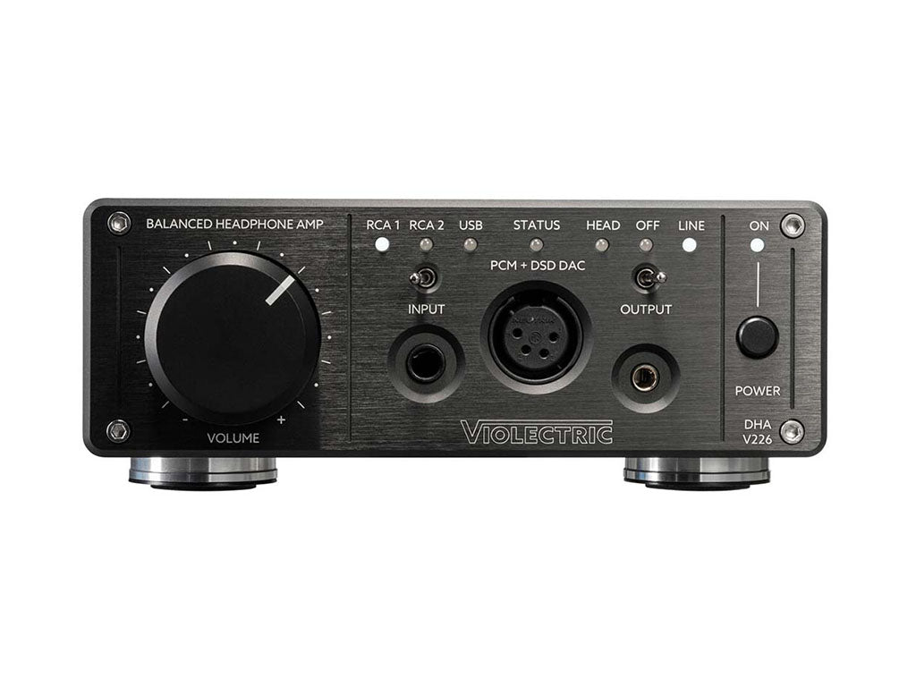 VIOLECTRIC HPA V226 : מגבר אוזניות, ממיר DAC וקדם מגבר פרימיום