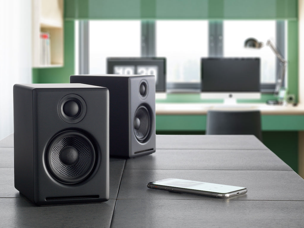 Audioengine A2+Wireless: רמקולים שולחניים אלחוטיים
