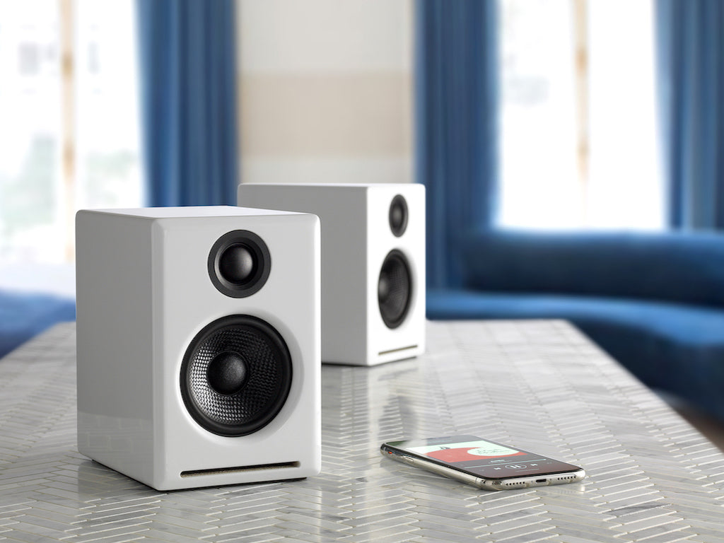 Audioengine A2+Wireless: רמקולים שולחניים אלחוטיים