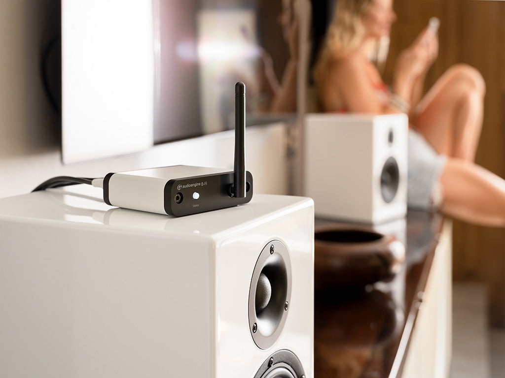 Audioengine B-Fi :סטרימר מוזיקה מולטירום Wi-Fi
