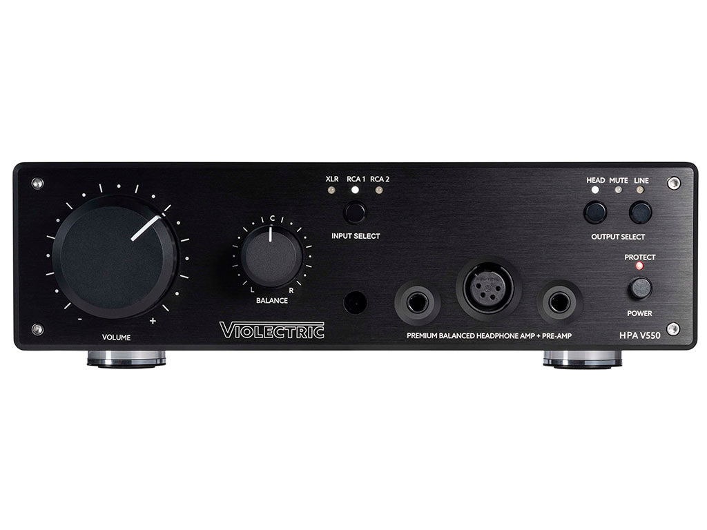 VIOLECTRIC HPA V550 : מגבר אוזניות וקדם מגבר פרימיום