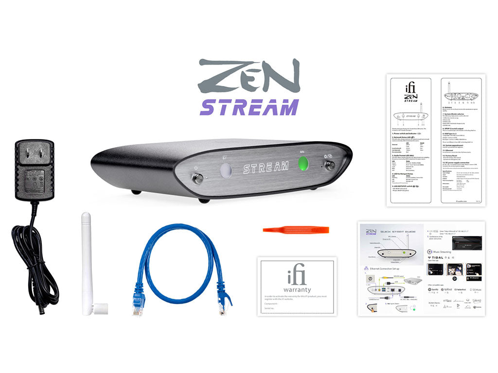 iFi audio ZEN Stream :  סטרימר אודיו ברזולוציה גבוהה