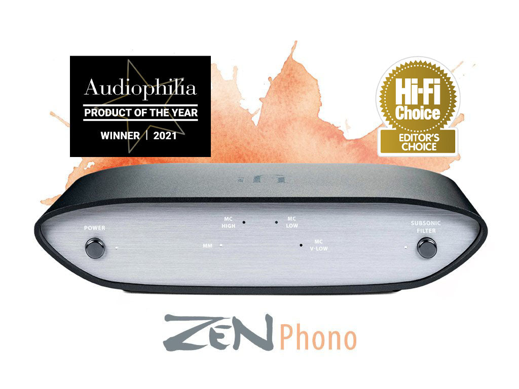 iFi audio ZEN Phono : קדם מגבר לפטיפון MM/MC עם יציאה מאוזנת