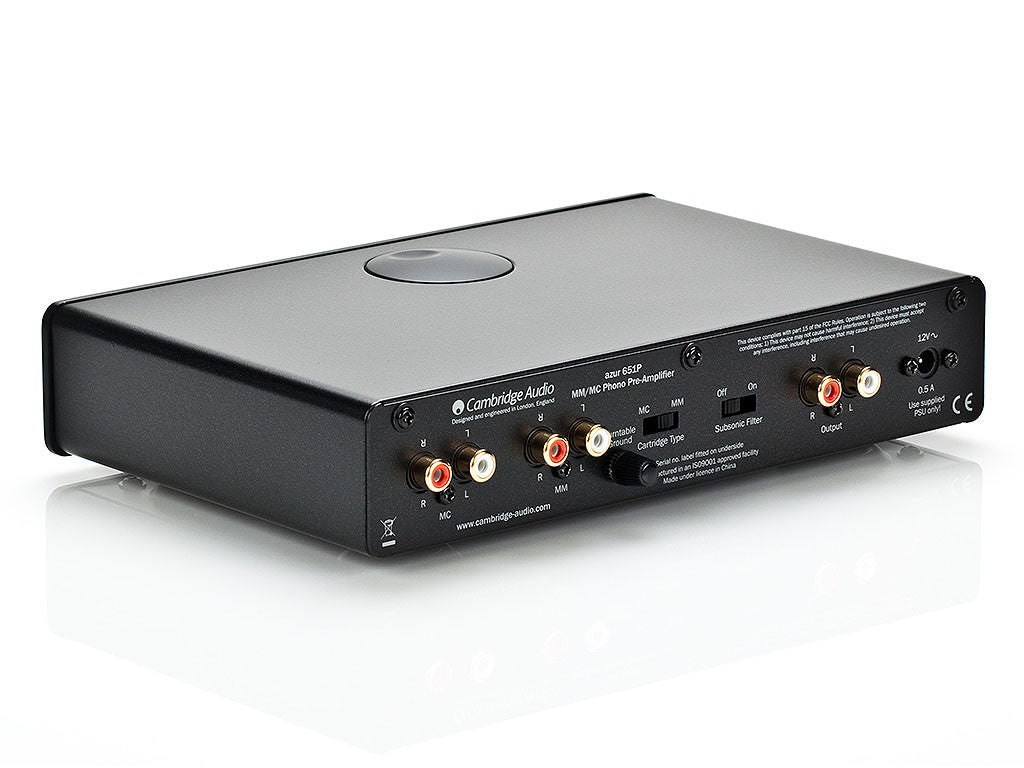 Cambridge Audio Azur 651P : קדם מגבר MC/MM לפטיפון