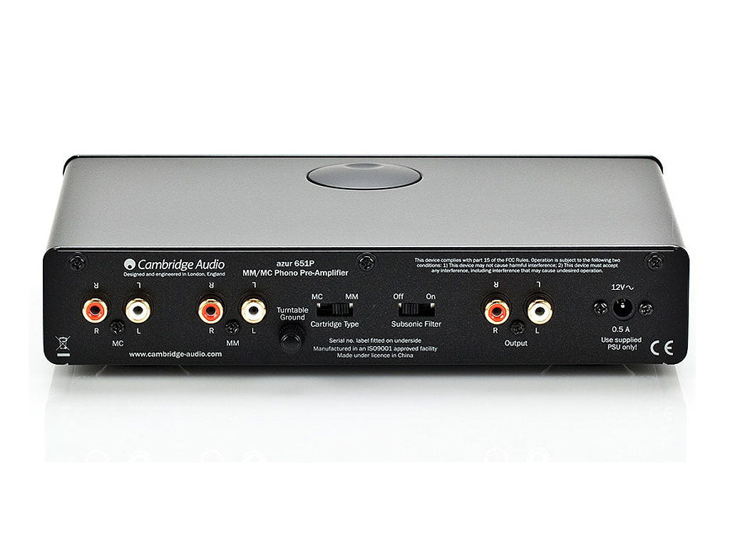Cambridge Audio Azur 651P : קדם מגבר MC/MM לפטיפון
