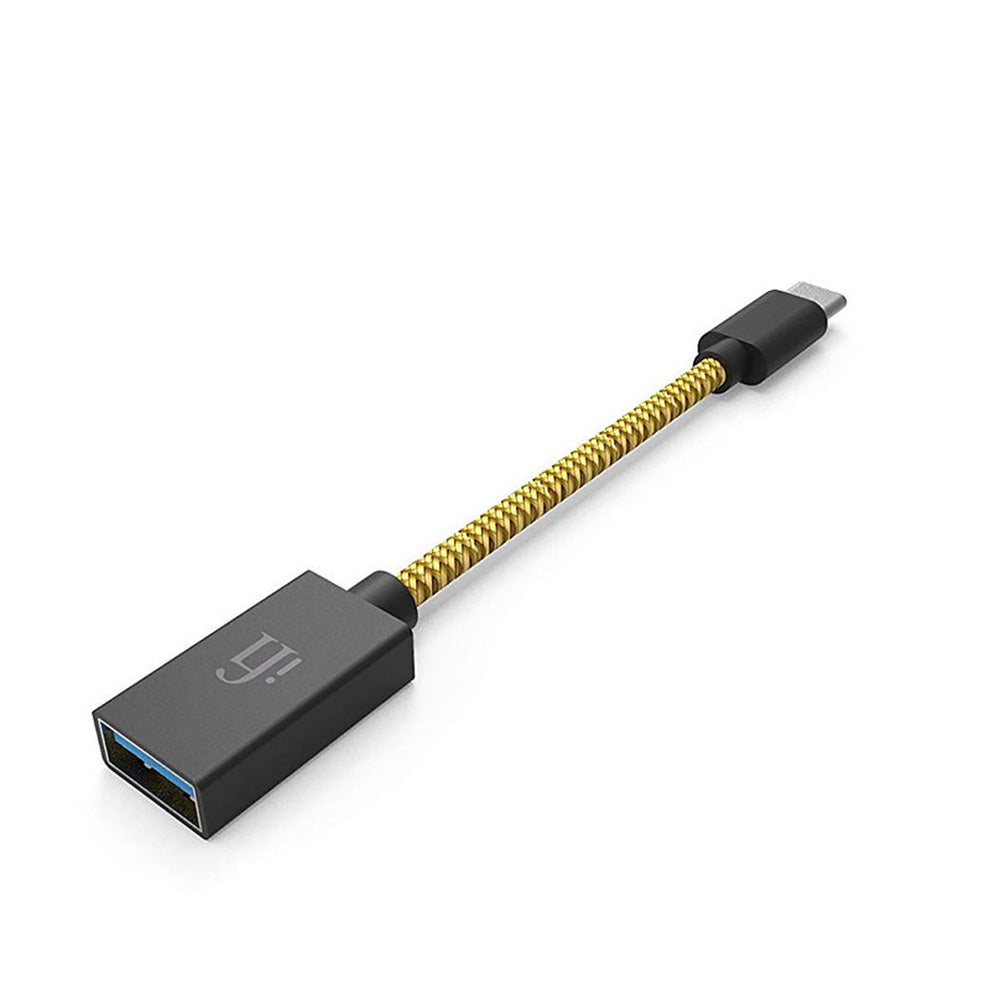 iFi OTG Cable for USB C for Android and DAPs : כבל OTG לאנדרואיד ו- DAP