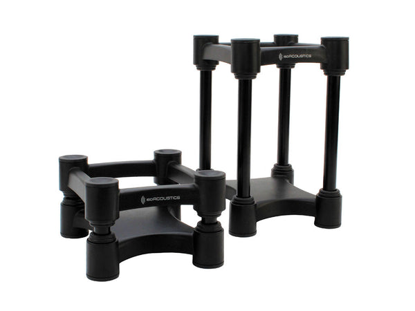 ISO Acustics L8R-130 : סטנדים מקצועיים לרמקולים מוניטוריים ומדפיים עם מנגנון כיוון והצפה
