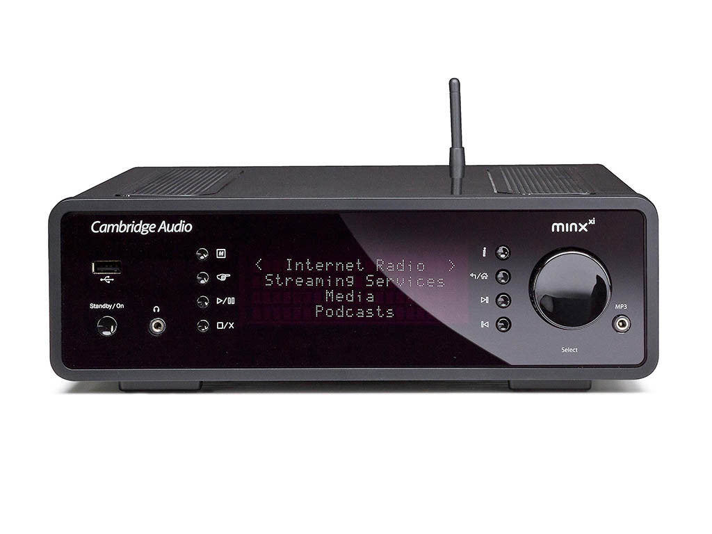 Cambridge Audio Minx Xi : מגבר משולב עם ממיר Wi-Fi, DAC ובלוטות׳
